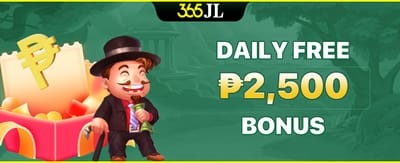 Daily Free 2500 Bonus Screen